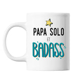 Mug Papa solo et badass - Planetee