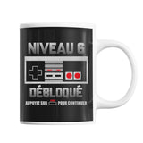 Mug Anniversaire 6 ans Gamer - Planetee
