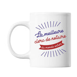 Mug Clerc de notaire Femme Métier Meilleure de France - Planetee
