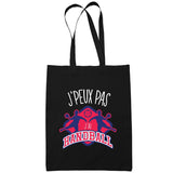 Sac Tote Bag Handball Je peux pas Noir - Planetee