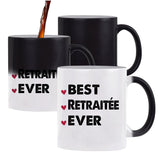 Mug magique Best Retraitée Ever - Planetee