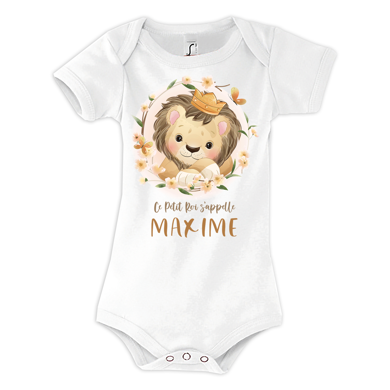 Body Maxime Bébé Lion Roi | Cadeau Naissance | True