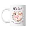 Mug Mélina Amour et Biberon de Lait Vache - Planetee