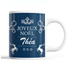 Tasse Noël Théa Bleu - Planetee