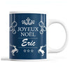 Tasse Noël Eric Bleu - Planetee