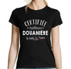 T-shirt femme Douanière Meilleure de France - Planetee