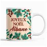 Tasse Noël Albane Beige - Planetee