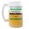 Chope de bière Maman Jurassienne Chauvine Sans Pression - Planetee