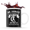 Mug Papa Marathon Père Marathonien - Planetee