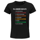 T-shirt Femme Batterie Journée Parfaite - Planetee