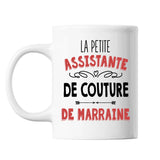 Mug La Petite Assistante de Couture de Marraine - Planetee
