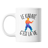 Mug Karaté c'est la vie Karatéka - Planetee