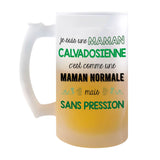 Chope de bière Maman Calvadosienne Chauvine Sans Pression - Planetee