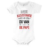 Body bébé La Petite Assistante du Van de Papi - Planetee