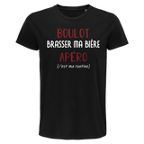 T-shirt homme Brasser ma Bière C'est ma Routine - Planetee