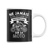 Mug Homme moto trentenaire - Planetee
