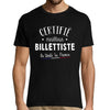 T-shirt homme Billettiste Meilleur de France - Planetee