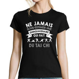 T-shirt femme tai chi quinquagénaire - Planetee