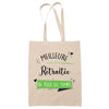 Tote Bag Meilleure Retraitée de tous les temps - Planetee