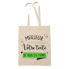 Tote Bag personnalisable Homme Meilleur - Planetee