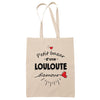 Sac Tote Bag Petit Bazar d'une Louloute d'amour - Planetee