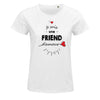 T-shirt femme Friend d'amour - Planetee