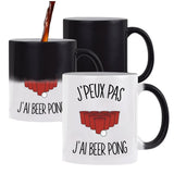 Mug Magique J'peux pas Beer pong - Planetee