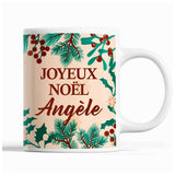 Tasse Noël Angèle Beige - Planetee