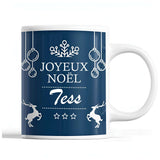 Tasse Noël Tess Bleu - Planetee