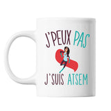 Mug Atsem j'peux pas Blanc - Planetee