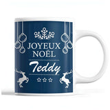 Tasse Noël Teddy Bleu - Planetee