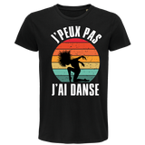 T-shirt homme J'peux pas danse vintage - Planetee