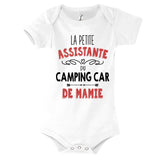 Body bébé La Petite Assistante du Camping Car de Mamie - Planetee