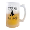 Chope de bière Canoe j'peux pas - Planetee