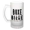 Chope de bière Boxe et bière - Planetee
