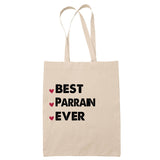 Sac Tote Bag Best Parrain Ever - Planetee