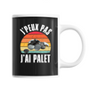 Mug J'peux pas palet vintage - Planetee