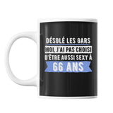 Mug 66 ans homme sexy - Planetee