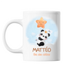 Mug Mattéo bébé Panda Roi des Câlins - Planetee