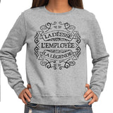 Sweat Employée La déesse - Planetee