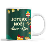 Tasse Noël Anne-Lise Vert - Planetee