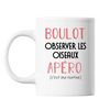 Mug Observer les Oiseaux C'est ma Routine Blanc - Planetee