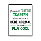 Affiche fier d'être Isarien - Planetee