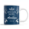 Tasse Noël Aurélien Bleu - Planetee