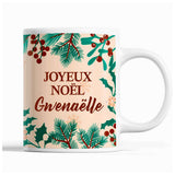 Tasse Noël Gwenaëlle Beige - Planetee