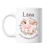 Mug Léna Amour et Biberon de Lait Vache - Planetee