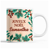 Tasse Noël Samantha Beige - Planetee