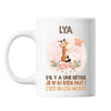 Mug Lya Cou Monté Girafe - Planetee