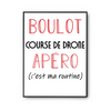 Affiche Course de Drone C'est ma Routine - Planetee