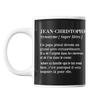 Mug Jean-Christophe Papi Définition - Planetee